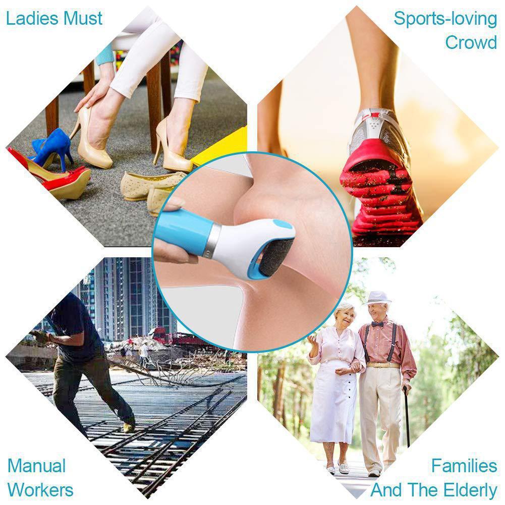 1 упаковка, электрическая машина для ухода за ногами, отшелушивающий аппарат для педикюра, инструмент для ухода за ногами, шлифовальная пилочка для кожи, электрический инструмент(Без батареи)