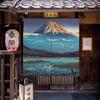 Японский ресторан Кухня Ткань Дверной проем Шторы Индивидуальные Ukiyo-e Izakaya Noren Шторы Масло Дымонепроницаемые Перегородки