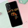 География Карта Африки Раскрашенный Чехол Для Redmi Note 12 Pro Plus Для Redmi Note 10 8 9 11 Pro 12S 11S 10S 9S 9C 10C 12C Чехол