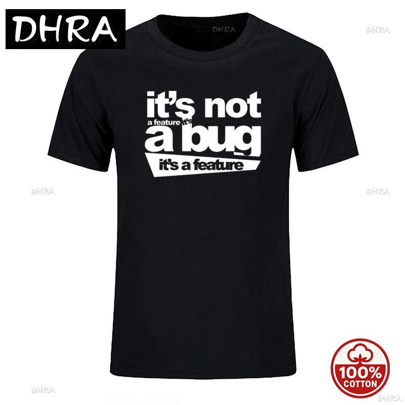 Креативные Забавные Программист Код Работает Почему Мем Принт Футболки Camiseta Hombre Операционная Система Linux Модная Мягкая Уличная Одежда для Подарка