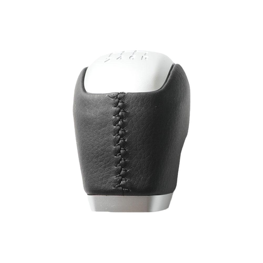 Ручная 6-скоростная спортивная кожаная ручка переключения передач черного цвета для диапазона 2011-2018 Evoque LR024719 X4L2