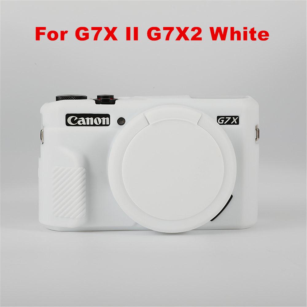Чехол для Canon G7X Mark ii iii, Мягкий силиконовый чехол-накладка для корпуса камеры для Canon G7X Mark III II G7X2 G7X3 G7X II Цифровая камера