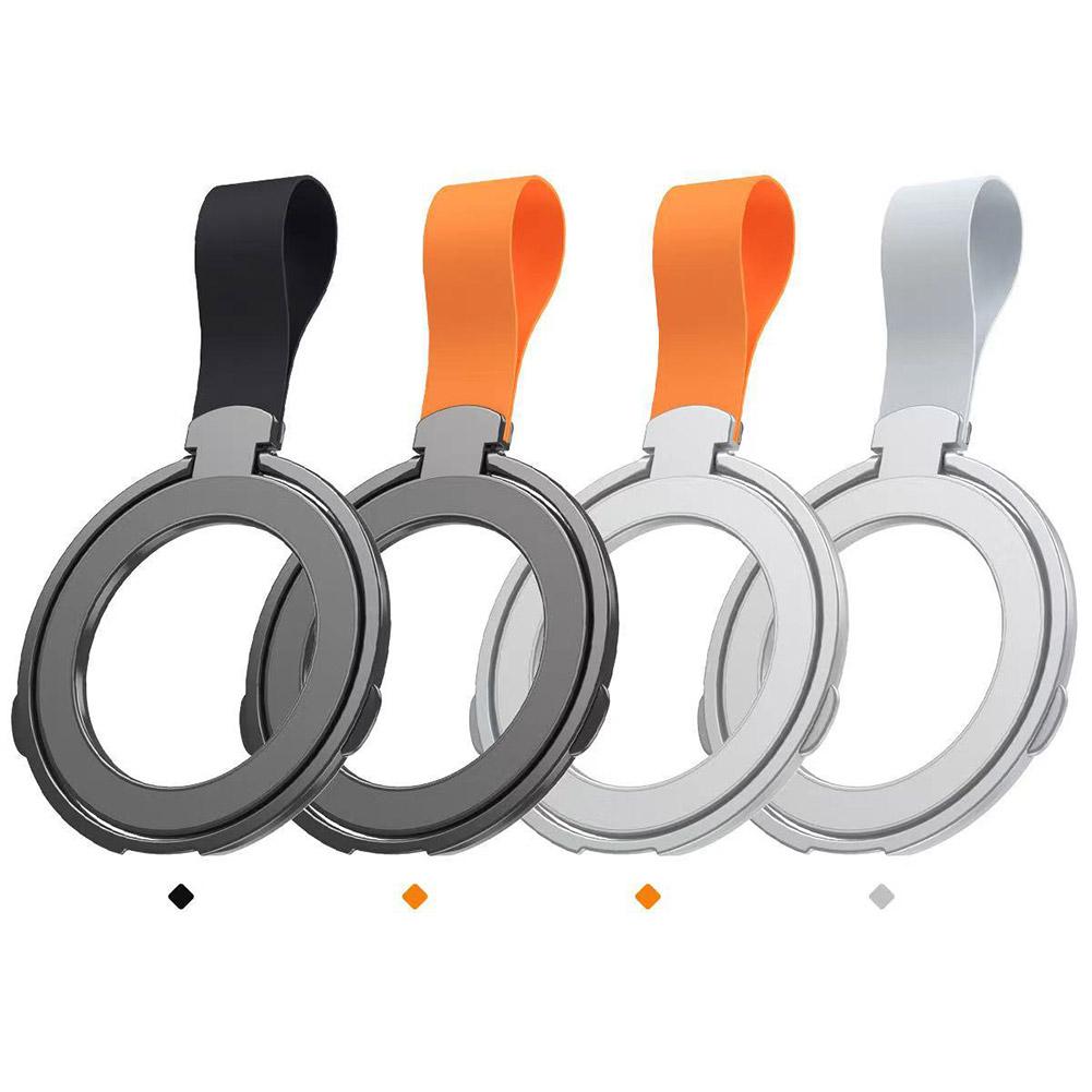 Universal Magnetic Phone Holder For iPhone 15 14 13 12 Xiaomi Samsung Stand Grip Finger Ring Car For Magsafe Hand Strap Bracket