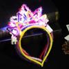 10pcs Luminous Headband Cat Bunny Ear Led Hairbands Flash Headband Light Up Hair Accessories Wedding Party Headdress