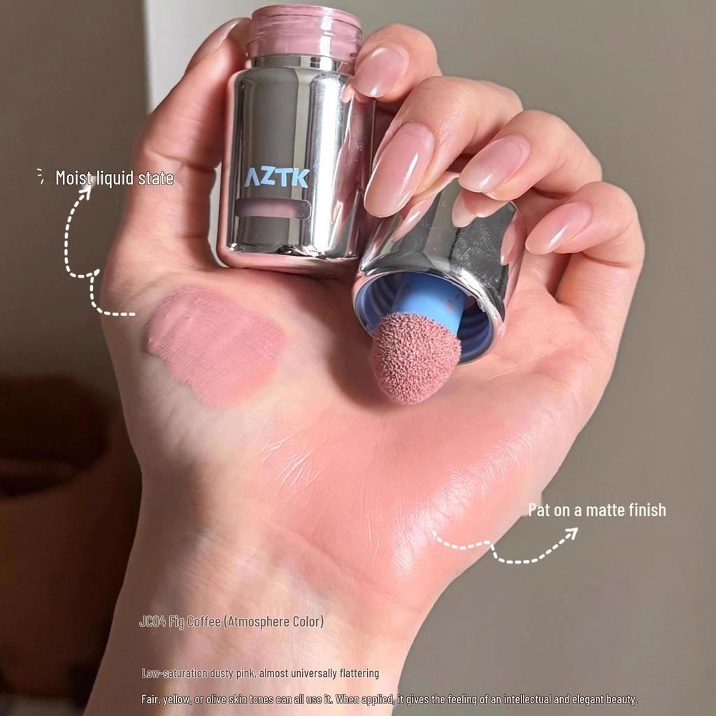 AZTK Liquid Matte Blush & Bronzer for Contouring and Highlighting In Blue and Purple Shades