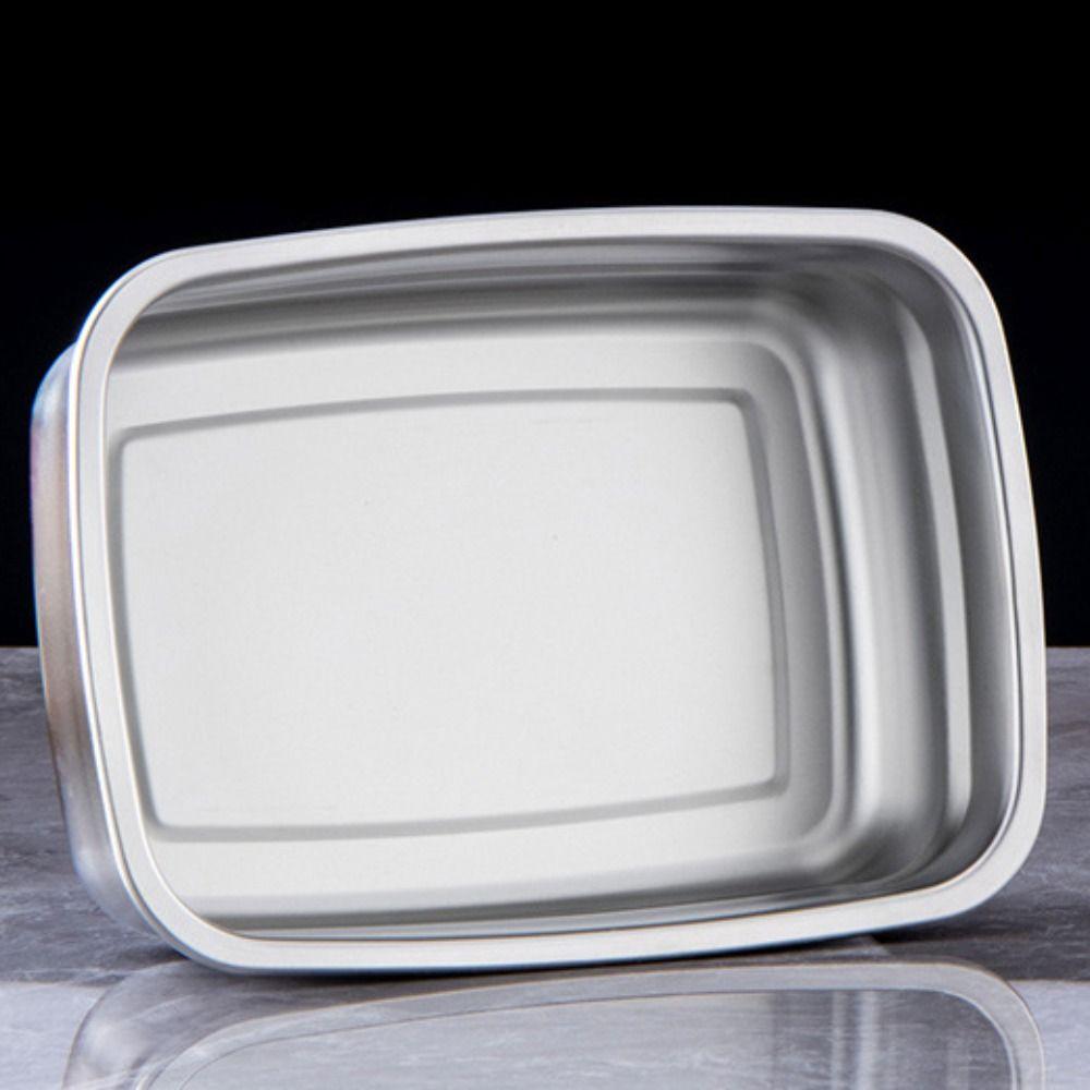 Контейнер для консервации из нержавеющей стали с герметичной крышкой, большой емкости, для сохранения свежести, контейнер для солений, пикник