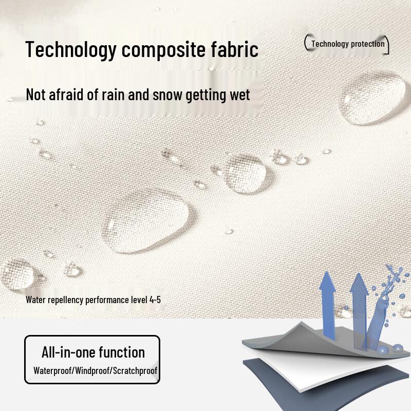 Baleno Men's Windproof Water-Repellent Hooded Jacket