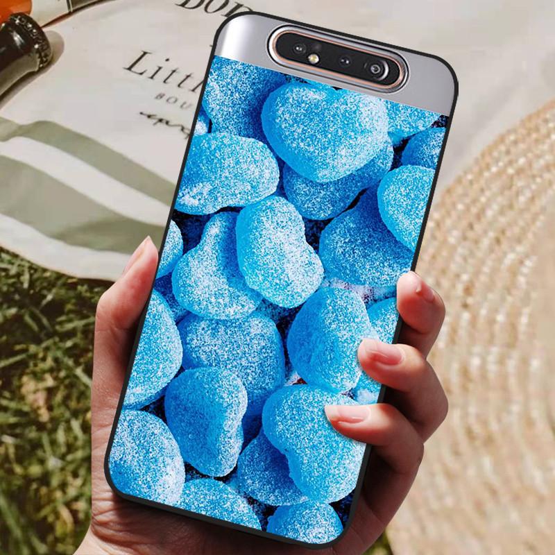 Чехол для Samsung A80 Силиконовая задняя крышка Чехол для телефона Для Samsung Galaxy A80 Чехлы для Galaxy A 80 A805F A805 Мягкий бампер Funda