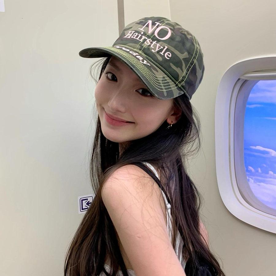 Корея Нет Прическа Сегодня Контрастный Цвет Алфавит Камуфляж Кепка Tide Уличная Мода Бейсболка Женская