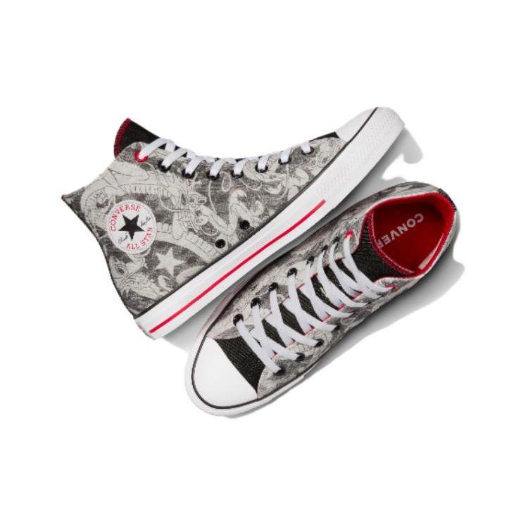 Converse Кеды унисекс All Star с высоким верхом, из прочного канваса, с амортизацией, черные A08702C
