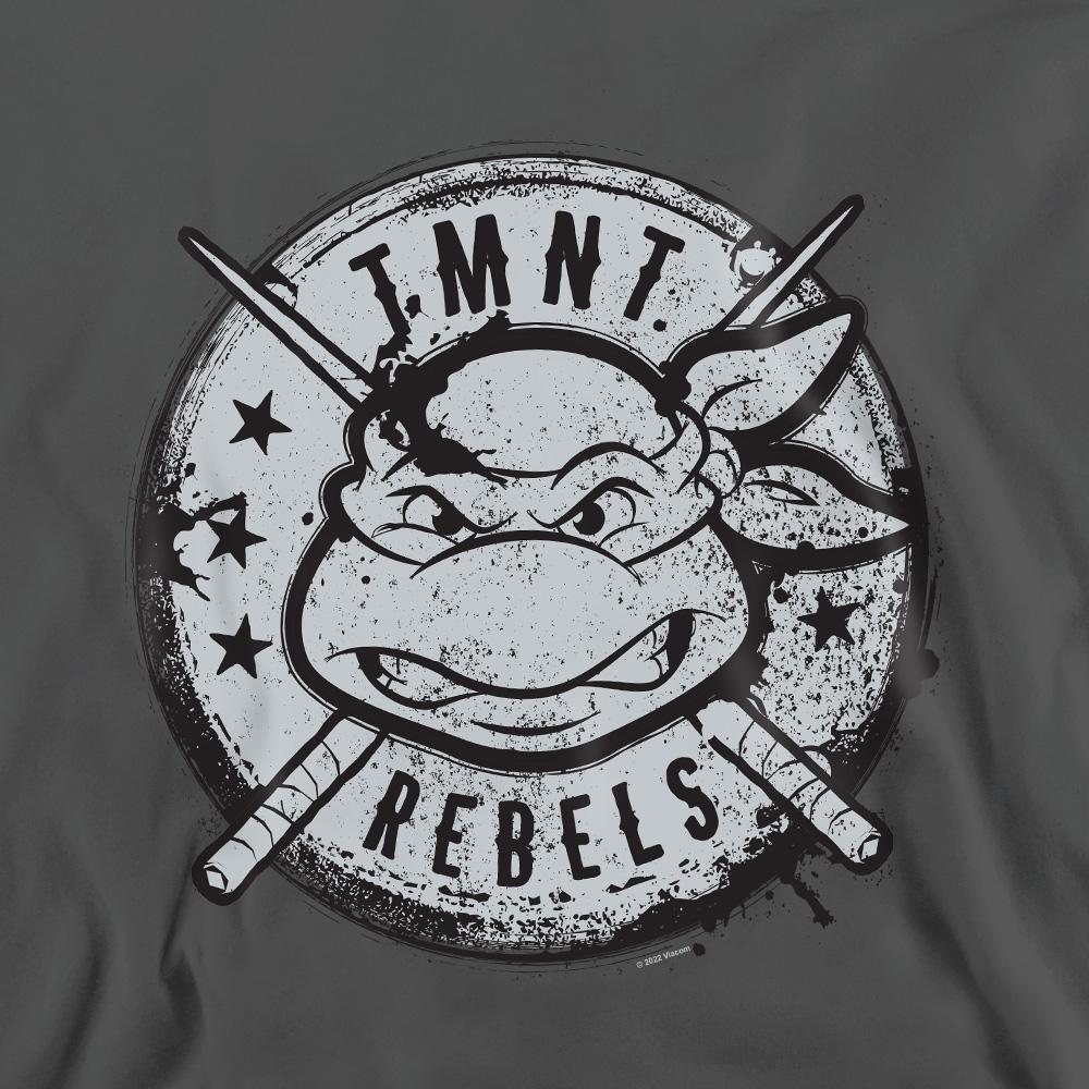 Teenage Mutant Ninja Turtles Unisex Adult Rebels Distressed Logo Sweatshirt