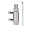 Broken Pipe Head Screw Extraction Faucet Angle Valve Broken Wire Extractor for 1/2 inch 3/4 inch Thread Removal Tools