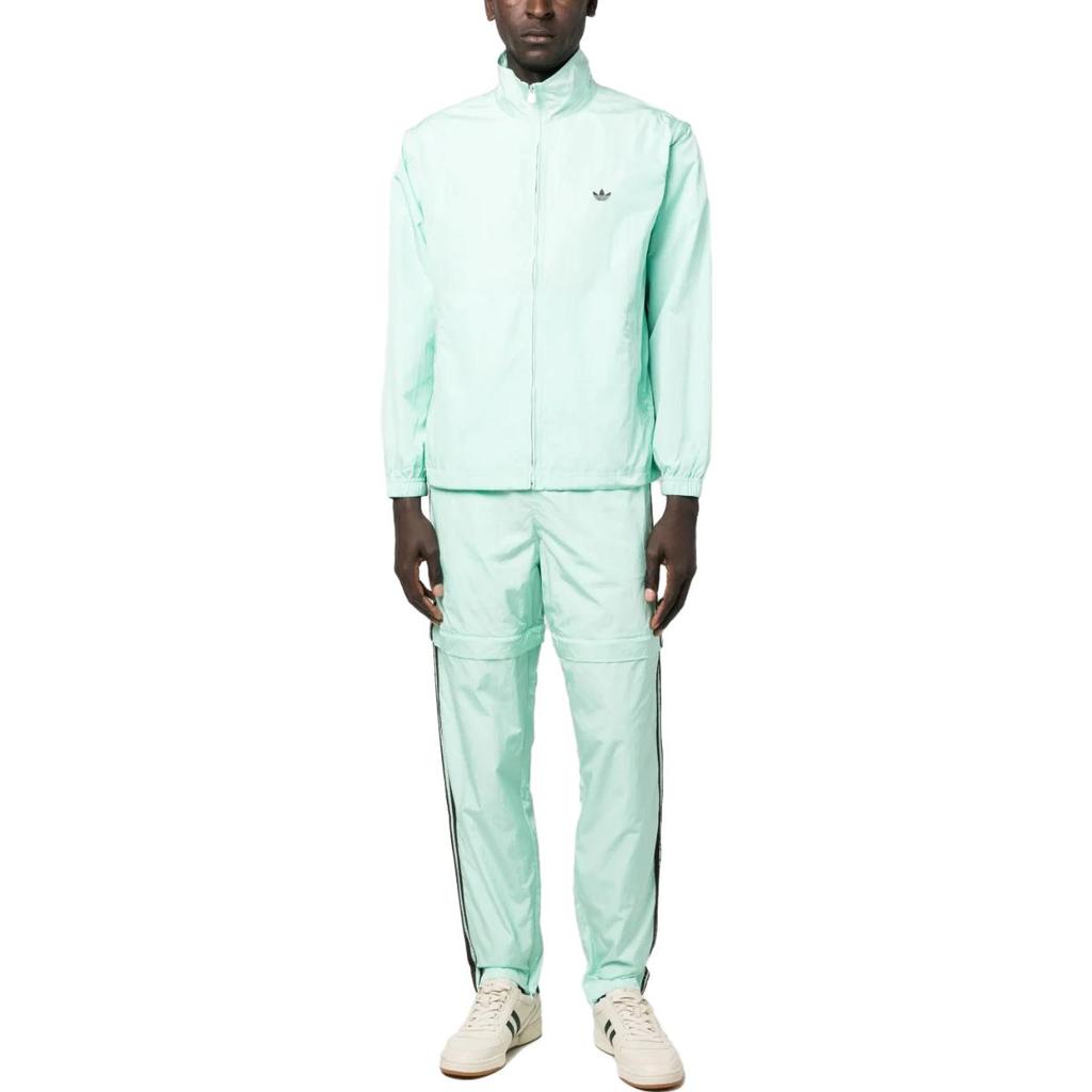 adidas Нейлоновый анорак X Wales Bonner, бирюзовый, унисекс, верхняя одежда, зеленый IA3962