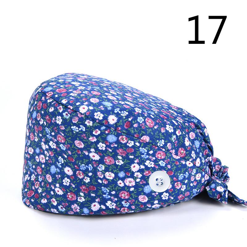 38 стилей, пылезащитная шляпа, повседневная унисекс, модная шляпа с принтом, рабочая шляпа на пуговицах, шляпа для операционной