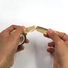 SIDAZON Gold Washi Tape Leaf Wall Decoration Decorative Craft Mirror Strip Duct Metallic Self-Adhesive Masking 0.6 inches x 33 feet (Gold)
