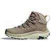 Fleece Comfortable Versatile Non-Slip Wear-Resistant High-Top Hiking Shoes Women Hiking Shoes Brown Gray 1123156-BYCL