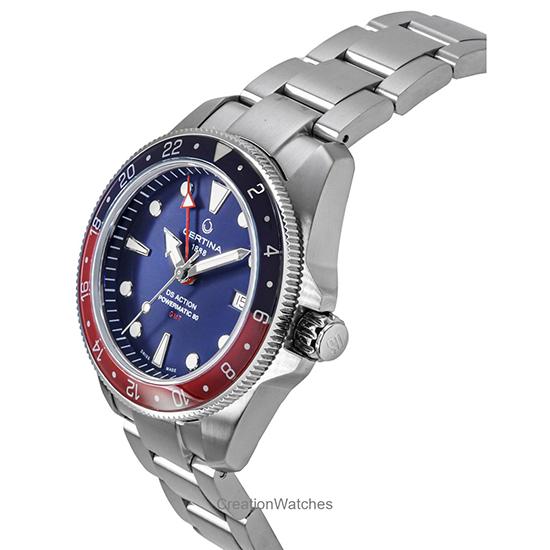 Certina DS Action GMT Stainless Steel Blue Dial Automatic Diver's C032.929.11.041.00 200M Men's Watch
