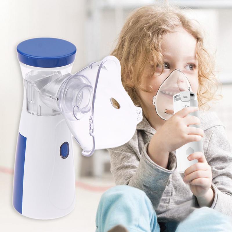 Портативный ингалятор-небулайзер Мини Ручной Сетчатый Атомайзер Тихий USB Автоматическая очистка Небулайзер Атомайзер для взрослых