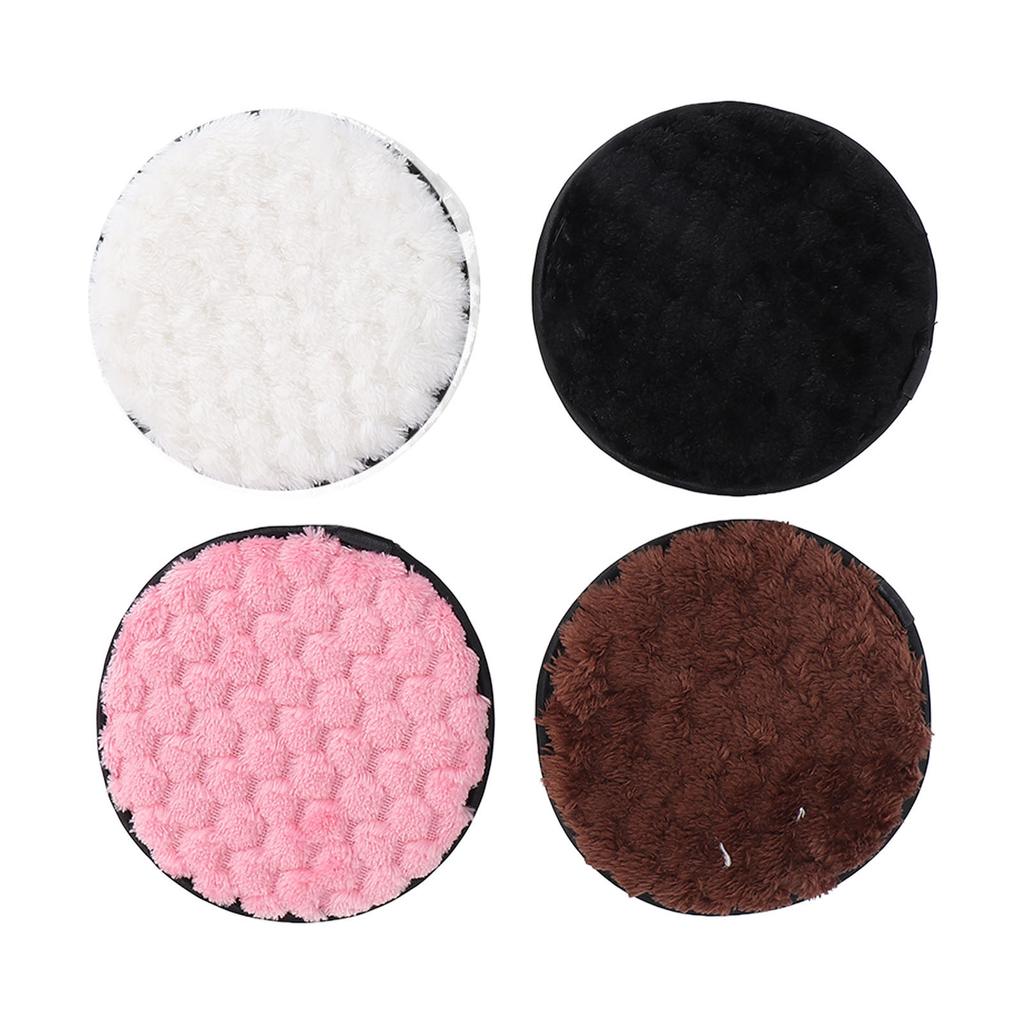 4 шт. многоразовые диски для снятия макияжа сверхтонкие очищающие спонжи для лица инструмент для снятия макияжа