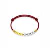 Handmade Red Rope Lucky Bracelet Gold Plated Rice Bead Adjustable Charm Jewelry for Holiday Gifting