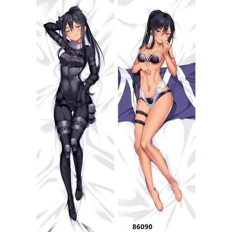60x180 смSword Art Online Подушка Аниме Казуто Асуна Двусторонняя наволочка с принтом Обнимающая наволочка для тела Постельное белье Чехлы для подушек