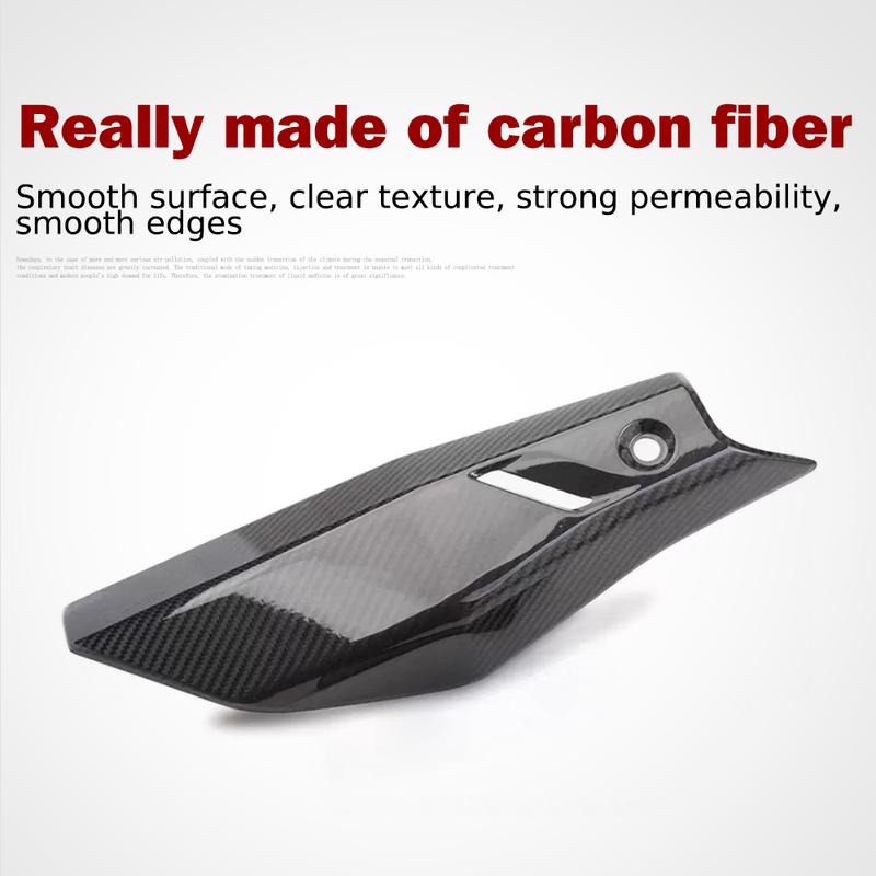 Suitable for Honda X-ADV 750 Adv750 XADV750 Original Exhaust Pipe Outer Cover Carbon Fiber Mid-Section Protective Cover