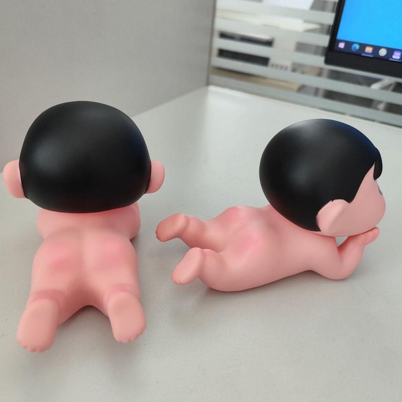 1 шт., подставка для мобильного телефона Crayon Shin-Chan, настольный держатель для телефона, милый мультяшный планшет, украшение для дома, игрушки