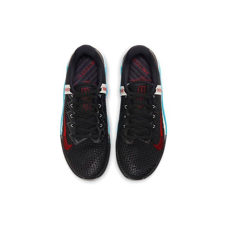 Nike Кроссовки Metcon 6 Black Light Blue Fury Unisex Light-Bone University-Red CK9388-070