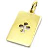 Altesse [G6943] - Gold-plated 'Clover' Pendant