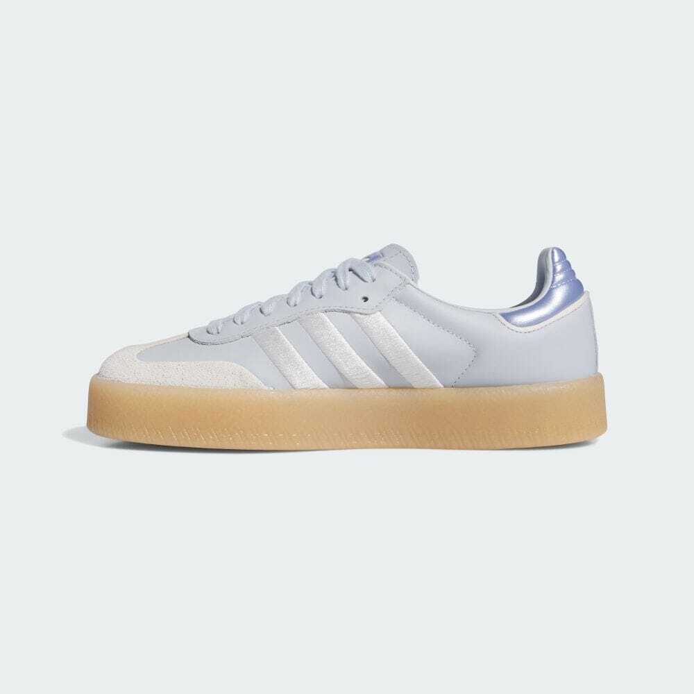 IG1953 adidas Originals Sambae Небесно-голубой Бело-кремовый Синий Искристый Металлик (Женский)
