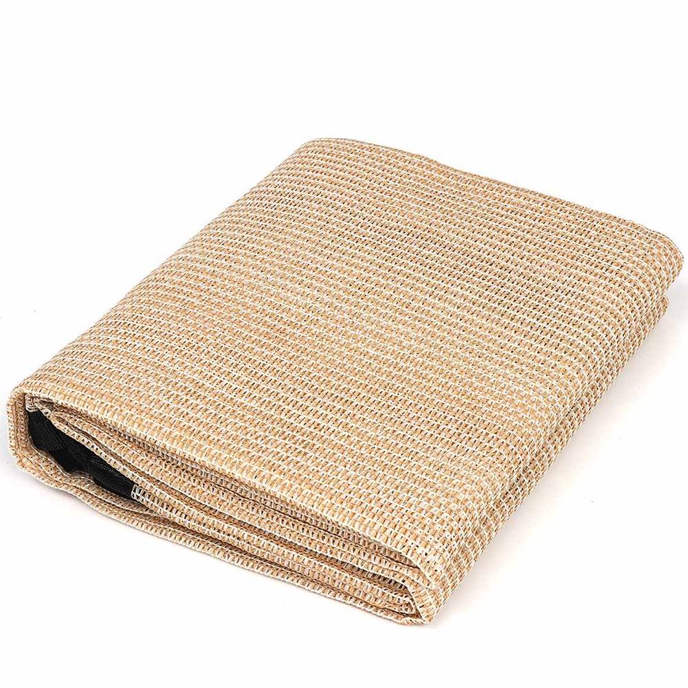 Пергола Палуба Задний двор Патио Солнцезащитный навес Термостойкая ткань Экран Тень Чехол Блок УФ Экран конфиденциальности для Сада Уличная Пергола