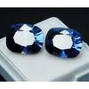 16.90 Ct NATURAL Sapphire BLUE Cushion Cut   Loose Gemstone Pair