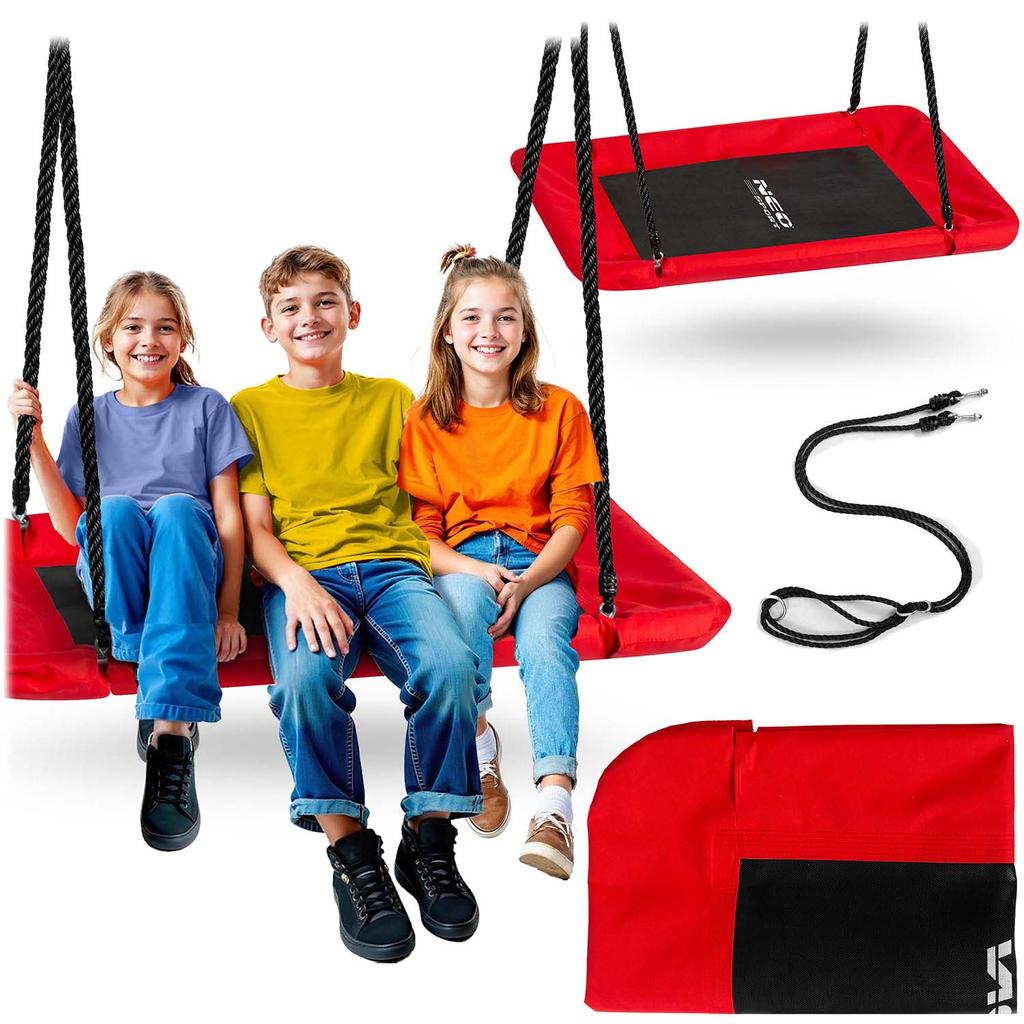 Neo-Sport Swingo Rectangular Crow's Nest Swing 110 X 70 Cm