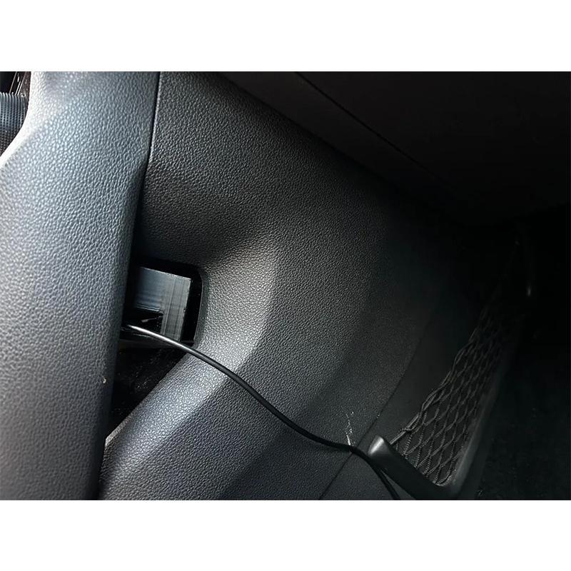 ABS Car Center Console Storage Compartment Multiple Intervals Box Automobile Storage Tool For Skoda Kodiaq Karoq 2017-2022 2023