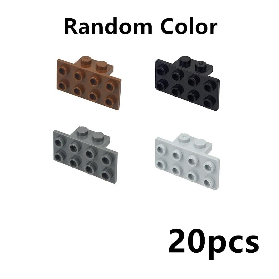 Кронштейн MOC 20 шт. Совместимый 93274 21731 Строительные блоки 1x2-2x4 Коллекции Массовая поддержка Игрушка для высокотехнологичного набора