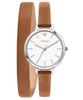 Oui & Me Petite Amourette White Dial Leather Strap Quartz ME010005 Women's Watch
