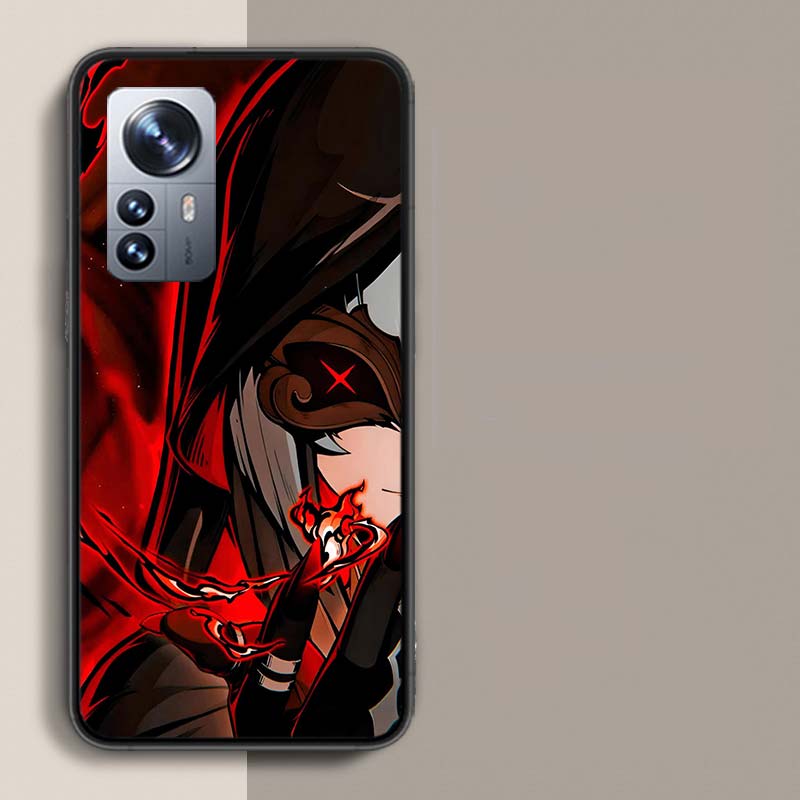 Чехол для телефона Arlecchino Genshin Impact для Xiaomi 15 Poco X7 X6 F7 14 Ultra Mi F6 F5 F4 F3 X5 X4 X3 M6 Pro M5 M5S M3 Capa Coque