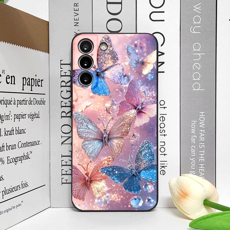 Роскошный Чехол для Телефона с Рисунком Бабочки и Цветы для OnePlus 12 13R 11 10 9 8 Pro Nord 4 N100 CE3 ACE2 ACE3 5G Мягкий Силиконовый Чехол