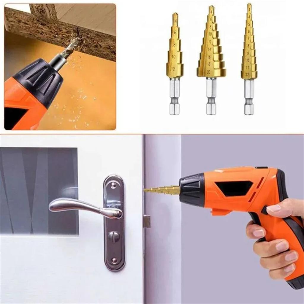 3-12-гранный титановый сверло-резец для листового металла