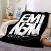 1 шт. Плед EMINEM RECOVERY Мягкий Теплый Плед для Сна на Диван Диван Офис Кровать Кемпинг Путешествия, Удобный