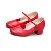 Кроссовки для джазовых танцев для женщин и девочек, туфли для танцев в стиле квадрат, туфли Мэри Джейн, мягкая подошва, каблук 3,5 см