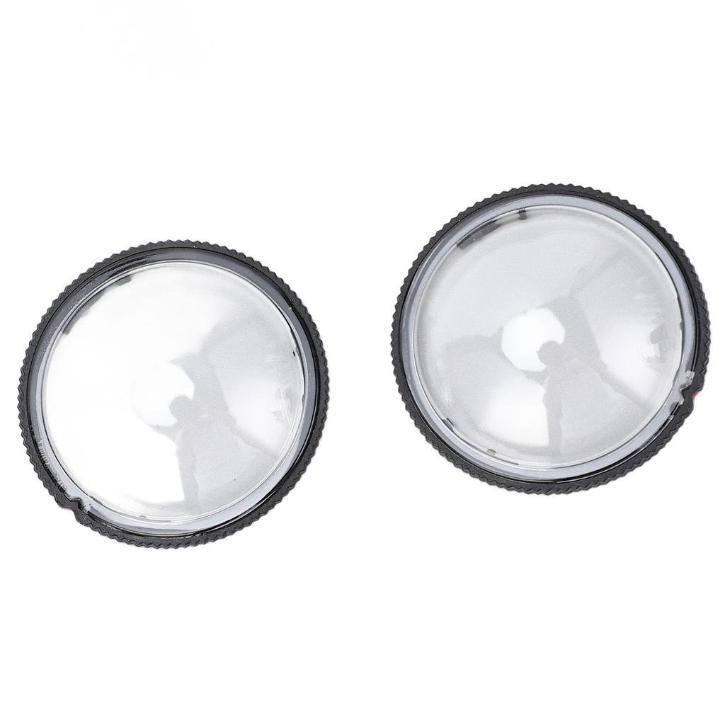 2PCS Lens Guard for ONE X4 Plastic Anti Scratch Panoramic Action Camera Lens Protector Cover for Photography