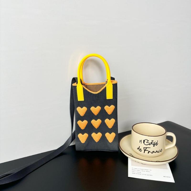 Любовь сумка для мобильного телефона дофамин универсальная вязаная сумка модная сумка-мессенджер через плечо высококлассная новая модель