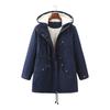 Women's Fleece Hooded Cotton-padded Jacket