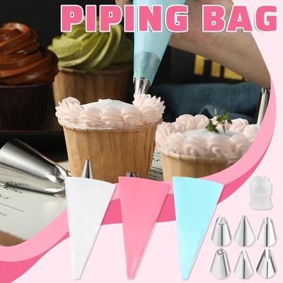 Набор насадок для ламинирования из нержавеющей стали Инструменты для ламинирования тортов Насадка для ламинирования с кремовым клеем Утолщенный пакет для ламинирования Eva