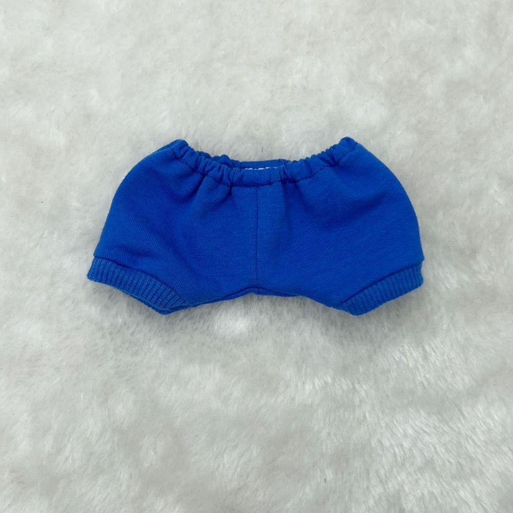 Handmade Doll Shorts Multicolors Casual Wear Doll Clothes for 1/11 1/12 OB11 Dolls 10cm Cotton Doll