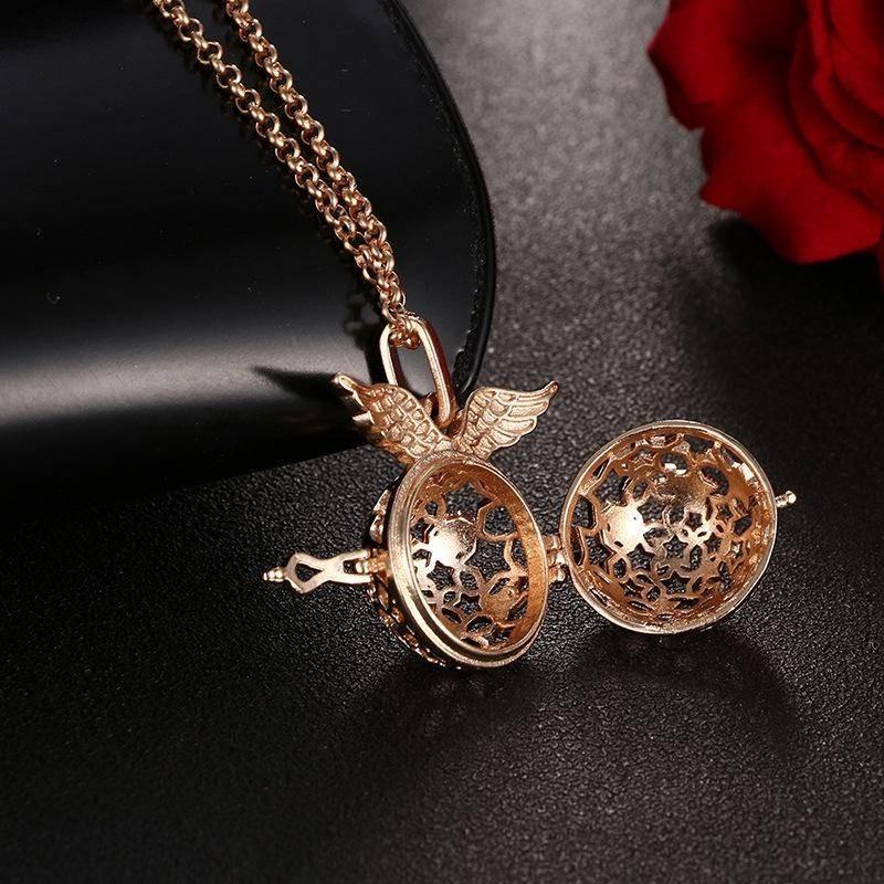 Экзотическое медное ароматерапевтическое ожерелье для беременных женщин с подвеской в виде звезды и диффузором для эфирных масел