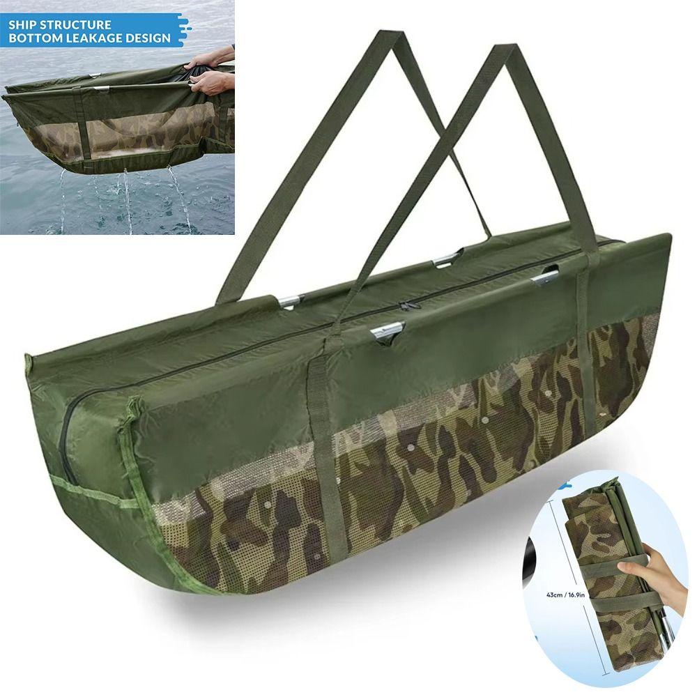 Складная конструкция Складная транспортная сумка камуфляж Сумка для рыбы Набор для ловли окуня