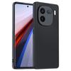 Ультратонкий кожаный чехол с узором из углеродного волокна и кевлара для iQOO12 Pro — защита от падения и падений