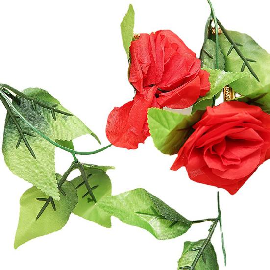 Красивые искусственные цветы-гирлянды Водонепроницаемый цветок из искусственного шелка Легкий уход